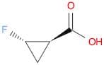 Cyclopropanecarboxylic acid, 2-fluoro-, (1R-trans)- (9CI)