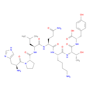L-Tyrosine, L-histidyl-L-prolyl-L-leucyl-L-glutaminyl-L-lysyl-L-threonyl-