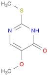 4(3H)-Pyrimidinone, 5-methoxy-2-(methylthio)-