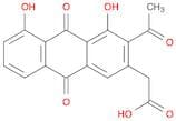 2-Anthraceneacetic acid, 3-acetyl-9,10-dihydro-4,5-dihydroxy-9,10-dioxo-
