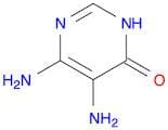 4(3H)-Pyrimidinone, 5,6-diamino-