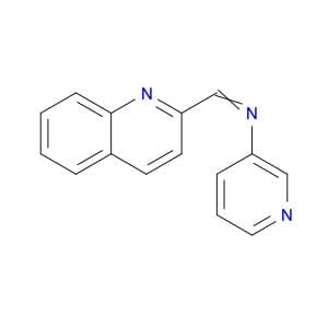 3-Pyridinamine, N-(2-quinolinylmethylene)-