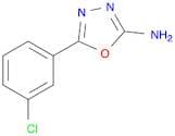 5-(3-Chlorophenyl)-1,3,4-oxadiazol-2-amine