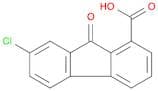 7-Chloro-9-oxo-9H-fluorene-1-carboxylic acid