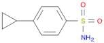 4-Cyclopropylbenzenesulfonamide