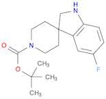 Spiro[3H-indole-3,4'-piperidine]-1'-carboxylic acid, 5-fluoro-1,2-dihydro-, 1,1-dimethylethyl ester