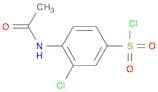 Benzenesulfonyl chloride, 4-(acetylamino)-3-chloro-