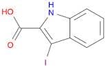 1H-Indole-2-carboxylic acid, 3-iodo-