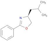 Oxazole, 4,5-dihydro-4-(2-methylpropyl)-2-phenyl-, (4S)-