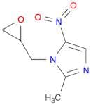 1H-Imidazole, 2-methyl-5-nitro-1-(2-oxiranylmethyl)-