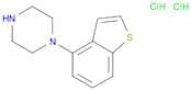 Piperazine, 1-benzo[b]thien-4-yl-, hydrochloride (1:2)