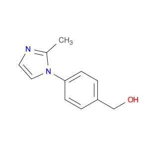 Benzenemethanol, 4-(2-methyl-1H-imidazol-1-yl)-