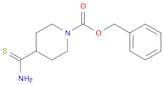Benzyl 4-[amino(thiocarbonyl)]piperidine-1-carboxylate