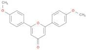 4H-Pyran-4-one, 2,6-bis(4-methoxyphenyl)-
