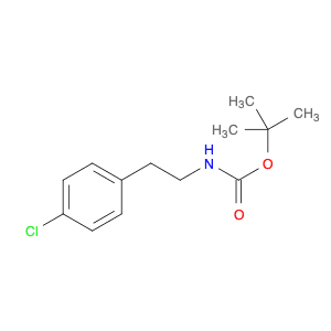 Carbamic acid, [2-(4-chlorophenyl)ethyl]-, 1,1-dimethylethyl ester (9CI)