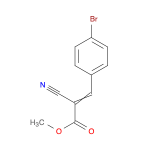 methyl (2Z)-3-(4-bromophenyl)-2-cyanoprop-2-enoate