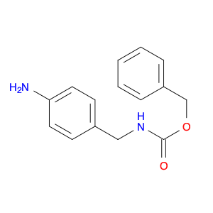 Carbamic acid, N-[(4-aminophenyl)methyl]-, phenylmethyl ester