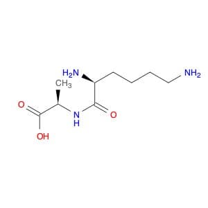 D-Alanine, N-L-lysyl- (9CI)
