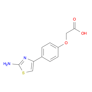 Acetic acid, 2-[4-(2-amino-4-thiazolyl)phenoxy]-