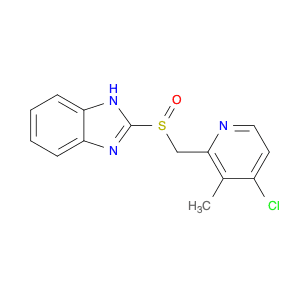 1H-Benzimidazole, 2-[[(4-chloro-3-methyl-2-pyridinyl)methyl]sulfinyl]-
