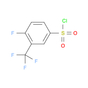 Benzenesulfonyl chloride, 4-fluoro-3-(trifluoromethyl)-