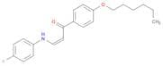 2-Propen-1-one, 3-[(4-fluorophenyl)amino]-1-[4-(hexyloxy)phenyl]-, (Z)- (9CI)