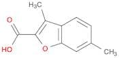 3,6-Dimethylbenzofuran-2-carboxylic acid