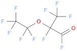 Propanoyl fluoride, 2,3,3,3-tetrafluoro-2-(1,1,2,2,2-pentafluoroethoxy)-