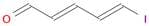 2,4-Pentadienal, 5-iodo-, (2E,4E)-
