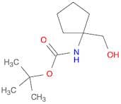 Carbamic acid, N-[1-(hydroxymethyl)cyclopentyl]-, 1,1-dimethylethyl ester