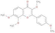 4H-1-Benzopyran-4-one, 3,7,8-trimethoxy-2-(4-methoxyphenyl)-
