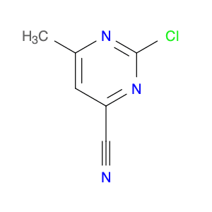 4-Pyrimidinecarbonitrile, 2-chloro-6-methyl-