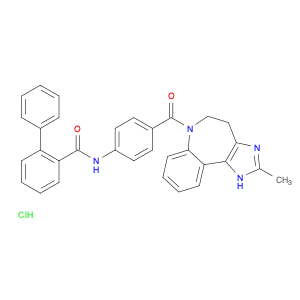 [1,1'-Biphenyl]-2-carboxamide, N-[4-[(4,5-dihydro-2-methylimidazo[4,5-d][1]benzazepin-6(1H)-yl)car…