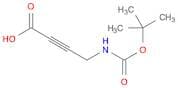 2-Butynoic acid, 4-[[(1,1-dimethylethoxy)carbonyl]amino]-