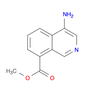 8-Isoquinolinecarboxylic acid, 4-amino-, methyl ester