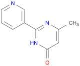 6-Methyl-2-(pyridin-3-yl)pyrimidin-4(1H)-one