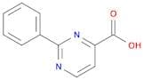4-Pyrimidinecarboxylic acid, 2-phenyl-
