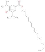 Benzoic acid, 4-hydroxy-3,5-bis(1-methylethyl)-, hexadecyl ester