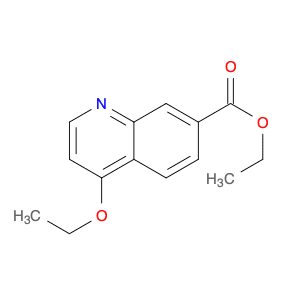 7-​Quinolinecarboxylic acid, 4-​ethoxy-​, ethyl ester