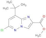 Imidazo[1,2-b]pyridazine-2-carboxylic acid, 6-chloro-8-(1,1-dimethylethyl)-, methyl ester
