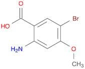 Benzoic acid, 2-amino-5-bromo-4-methoxy-