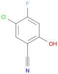 5-CHLORO-4-FLUORO-2-HYDROXYBENZONITRILE