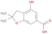 4-Hydroxy-2,2-dimethyl-2,3-dihydrobenzofuran-6-carboxylic acid