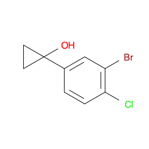 Cyclopropanol, 1-(3-bromo-4-chlorophenyl)-