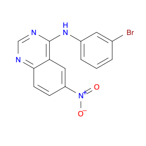 (3-Bromophenyl)-(6-nitroquinazolin-4-yl)amine