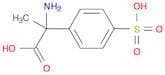 Benzeneacetic acid, α-amino-α-methyl-4-sulfo-