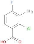Benzoic acid, 2-chloro-4-fluoro-3-methyl-