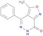 3-methyl-4-phenyl-6H,7H-[1,2]oxazolo[3,4-d]pyridazin-7-one