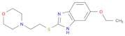 5-Ethoxy-2-{[2-(morpholin-4-yl)ethyl]sulfanyl}-1H-1,3-benzodiazole