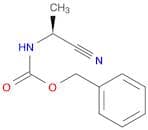 Carbamic acid, N-[(1S)-1-cyanoethyl]-, phenylmethyl ester